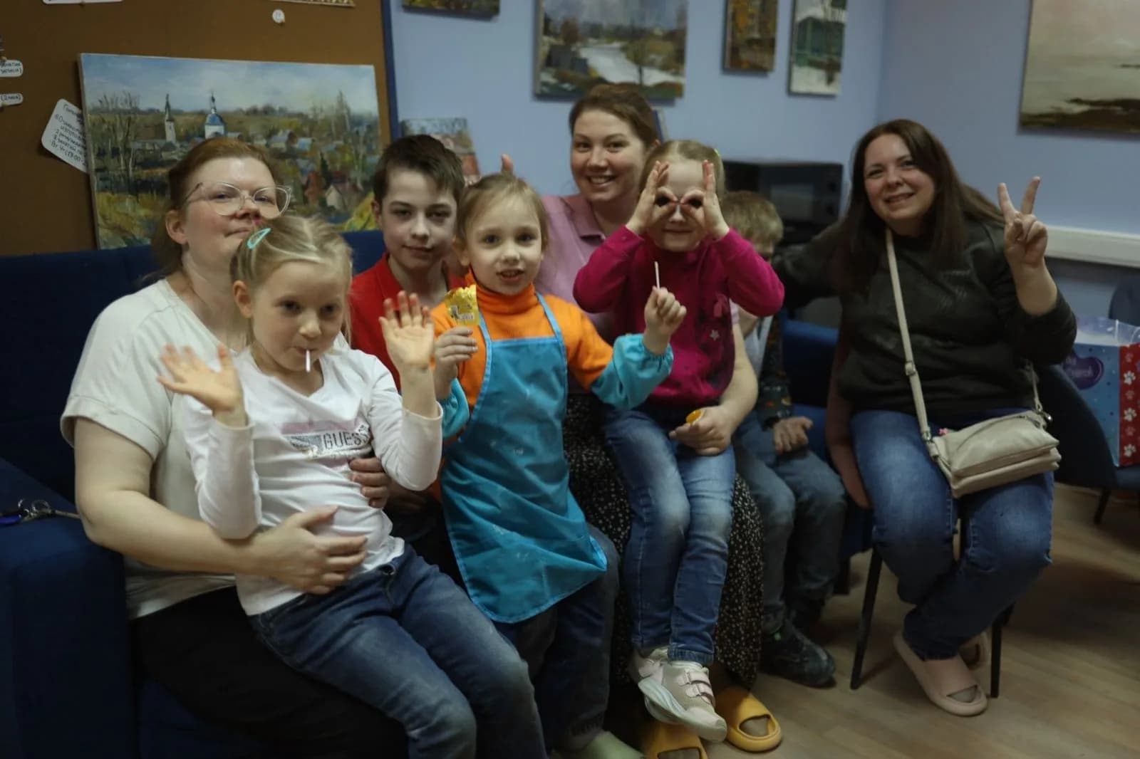 День рождения в студии